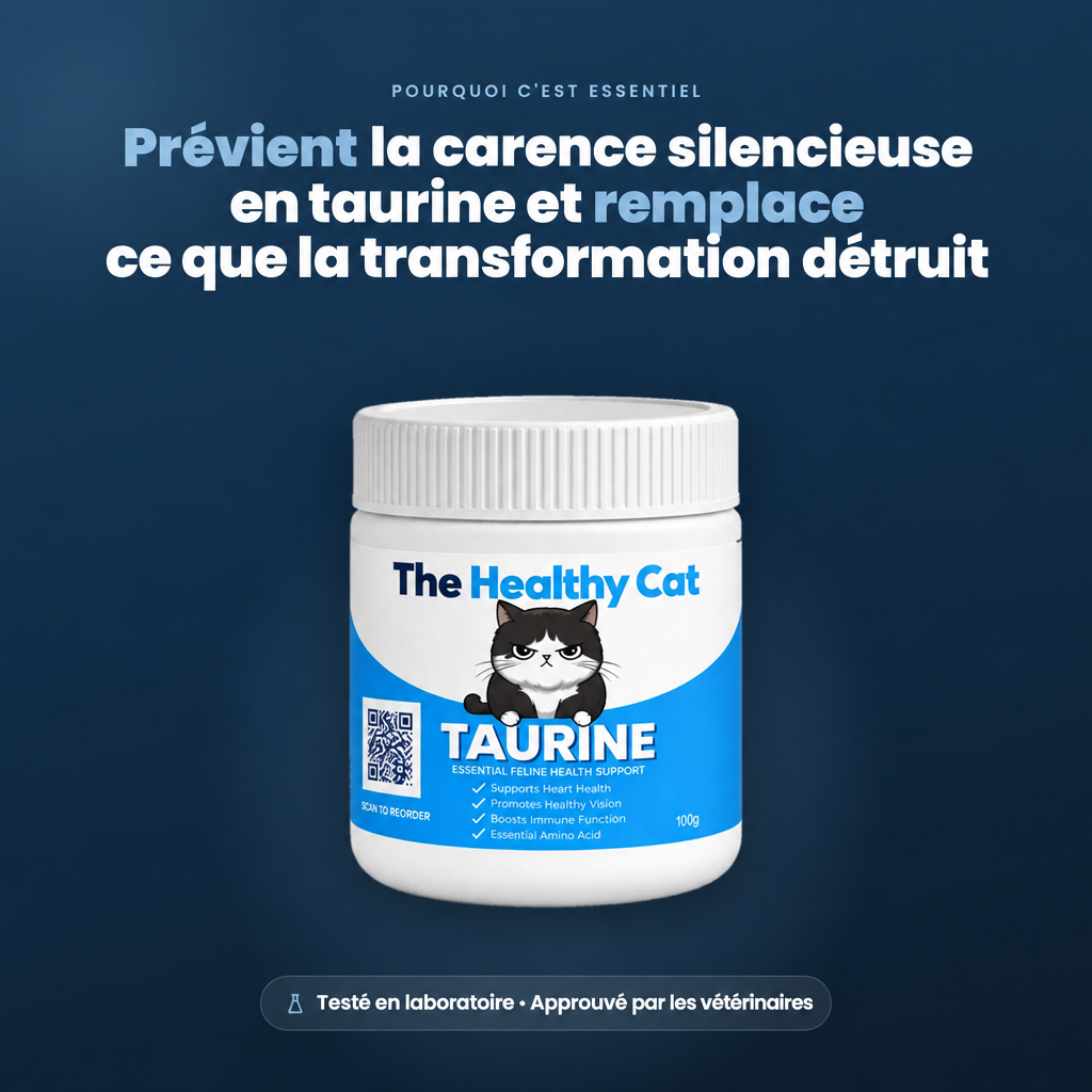 Soutenez l’apport quotidien en taurine de votre chat